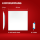 5x LED Backlit Panel 62x62 Neutralweiß 5000K 20W 180lm nicht dimmbar BLa