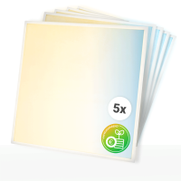 5x LED Backlit Panel 62x62 3000/4000/6500K 25W 180lm nicht dimmbar BLa
