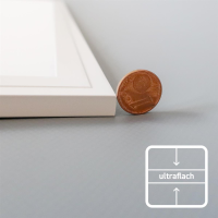 LED Panel 62x62 Neutralweiß 4000K 36W dimmbar 2.4G Fernbedienung Slim Alu PLs3.0